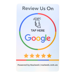 Google Reviews NFC Card