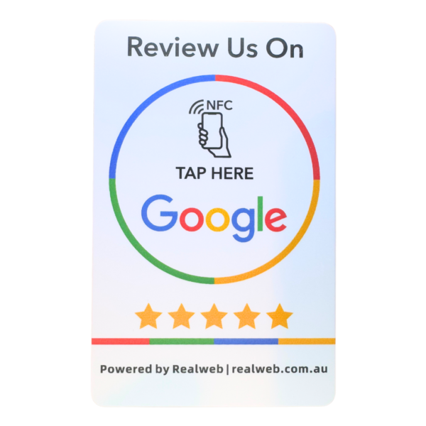 Google Reviews NFC Card