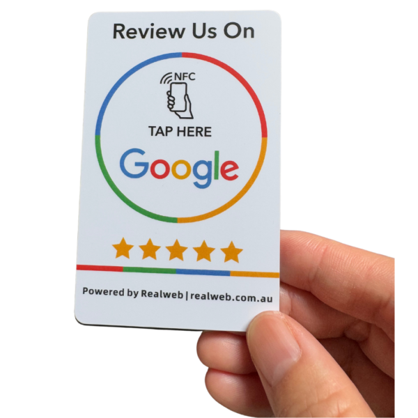 Google Reviews NFC Card