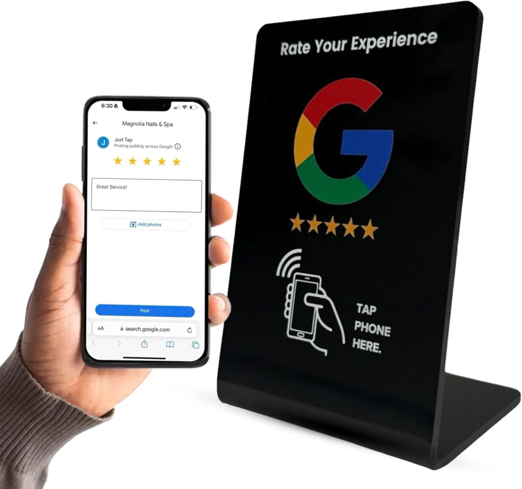 Google Review NFC Card,What is a Google review card?